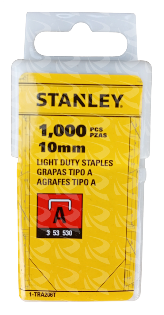 STANLEY STAPLER PINS HD 10MM A