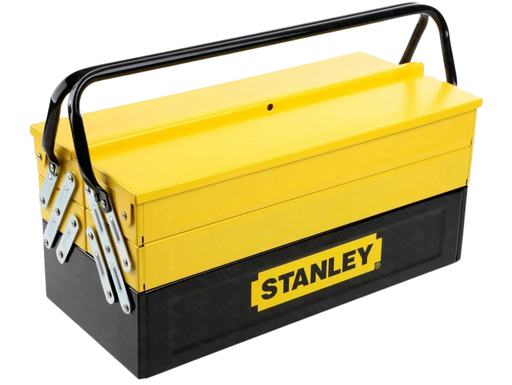[005275] STANLEY 5 TRAY METAL TOOL BOX