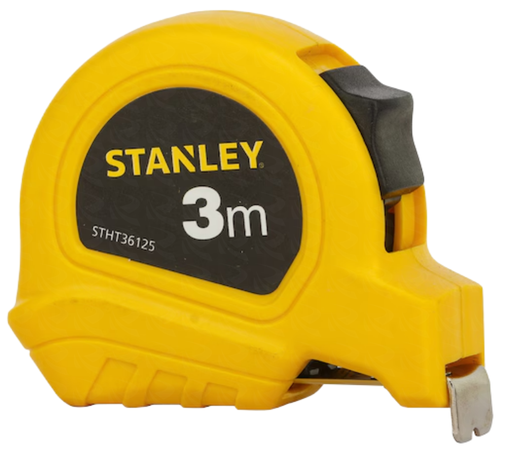 [005285] STANLEY SHORT TAPE 3M YELLOW