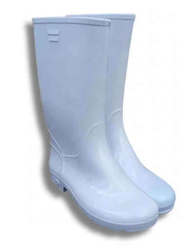 [005293] GUM BOOT WHITE INDUSTRIAL (NO 8)