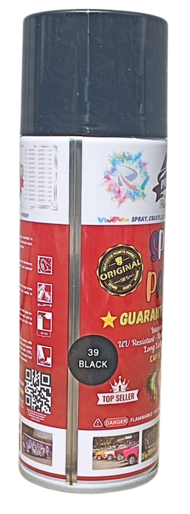 SPRAY PAINT PROSON BLACK