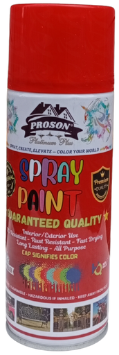 [005419] SPRAY PAINT PROSON BRIGHT RED