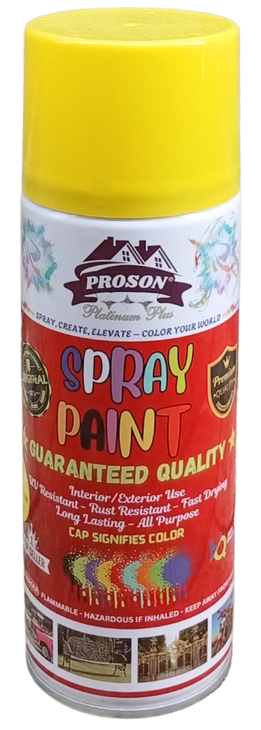 SPRAY PAINT PROSON CANARY YELLO