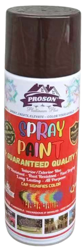 [005424] SPRAY PAINT PROSON DEEP BROWN