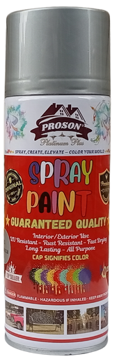 [005426] SPRAY PAINT PROSON ALUMINIUM