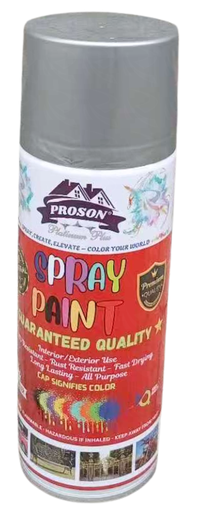 [005427] SPRAY PAINT PROSON SILVER