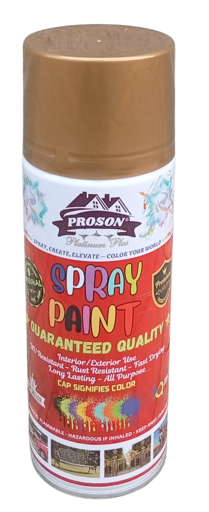 SPRAY PAINT PROSON 21K GOLD