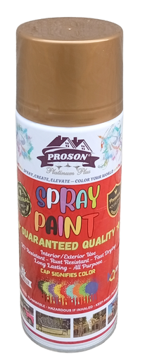 [005430] SPRAY PAINT PROSON 21K GOLD