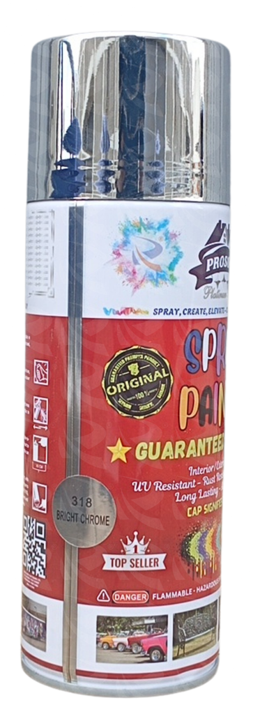 SPRAY PAINT PROSON BRIGHT CHROM