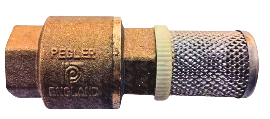 PEGLER FOOT VALVE 1S2 INCH