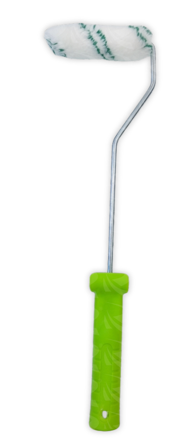 PAINT ROLLER PLASTIC 4 GREEN