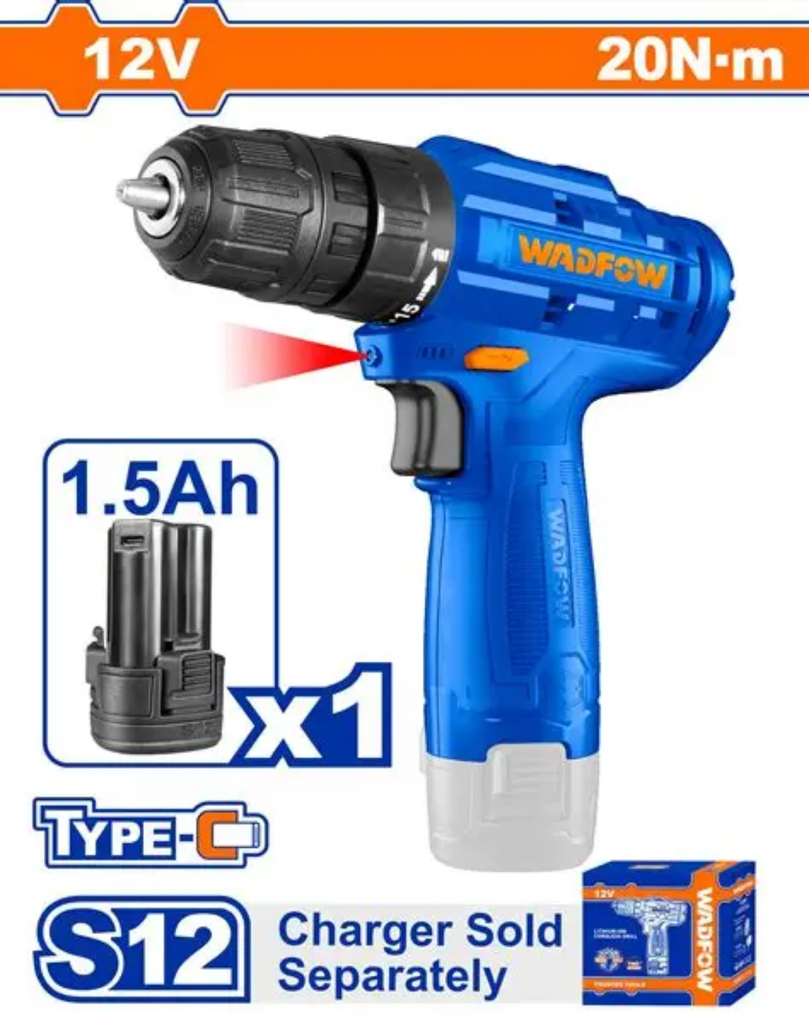 WCDS518 CORDLESS DRILL 12V