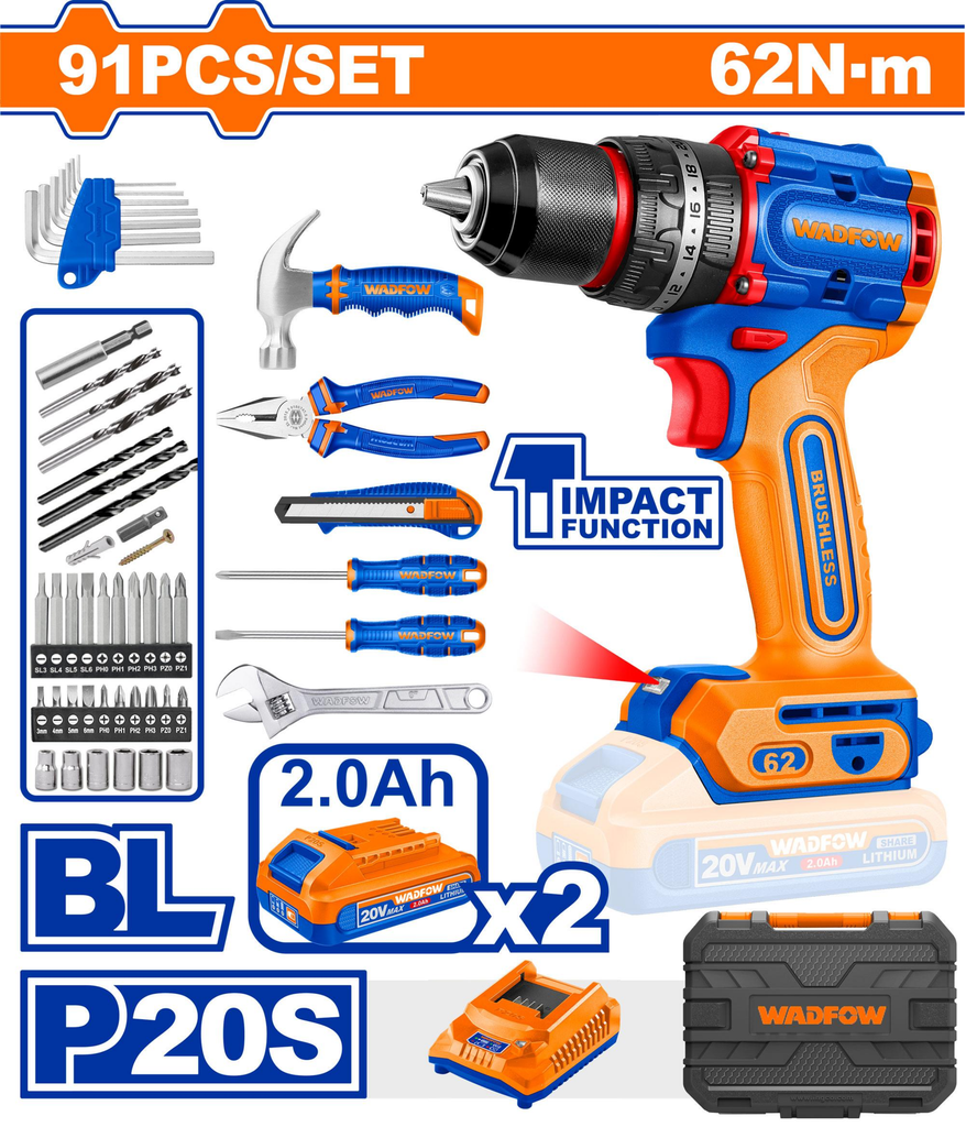 WDT4B91 91PC TOOL SET