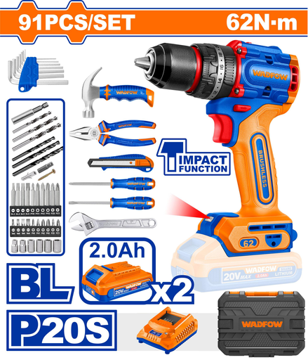 [005562] WDT4B91 91PC TOOL SET