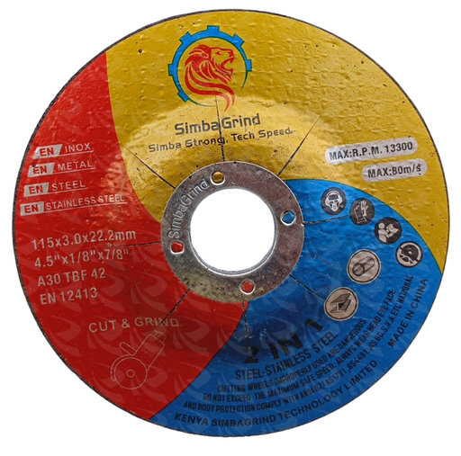 [005581] CUTTING DISC 4P5 SIMBAGRIND