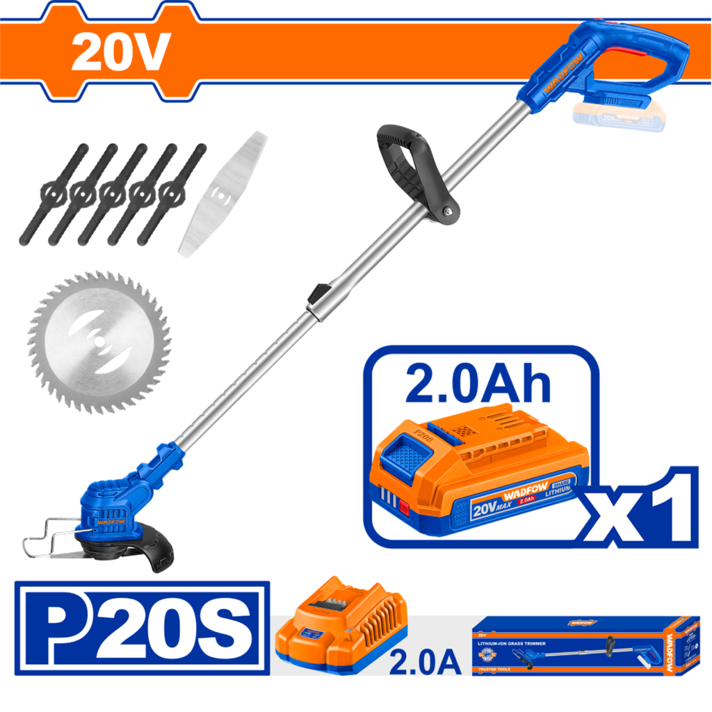 WGTP5116 CORDLESS GRASS TRIMMER