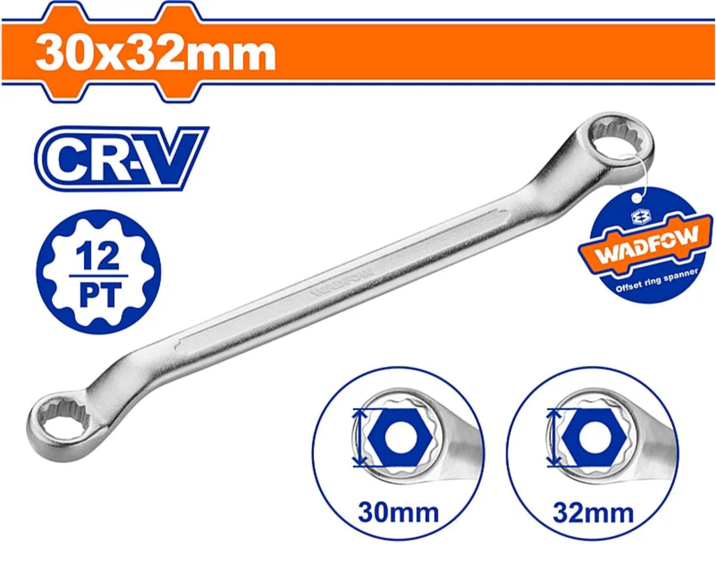 WSA3112 RING SPANNER 30X32