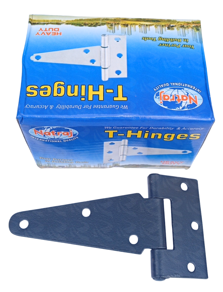 TEE HINGES IMPORTED HD NATRAJ BLACK
