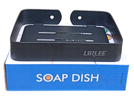 [005724] SOAP DISH LIRLEE BLACK