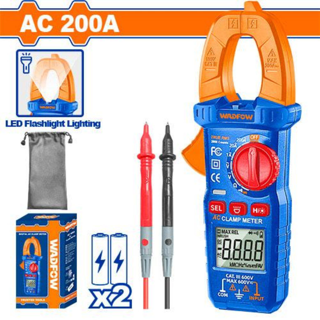 WDM8201 DIGITAL AC CLAMP METER