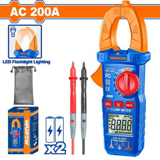[005762] WDM8201 DIGITAL AC CLAMP METER