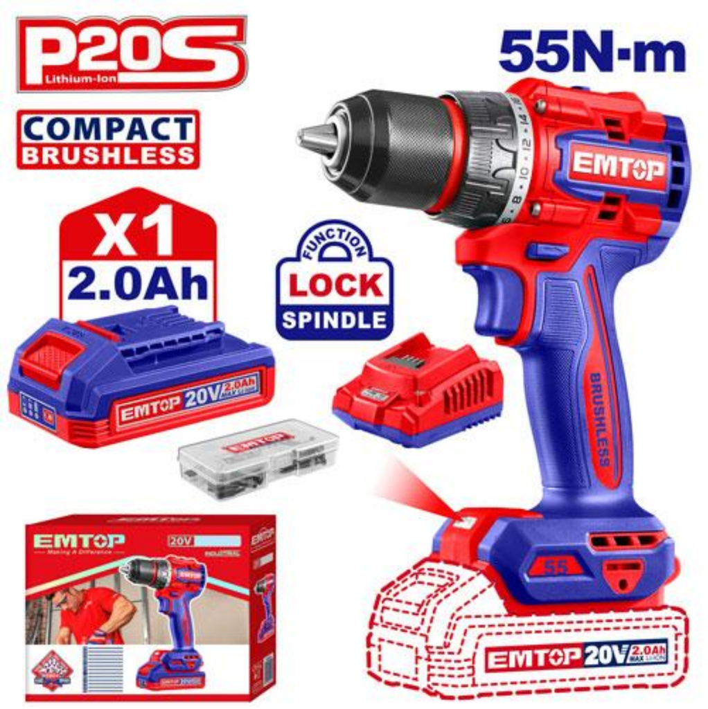ECDL205582 COMPACT BRUSHLESS DRILL
