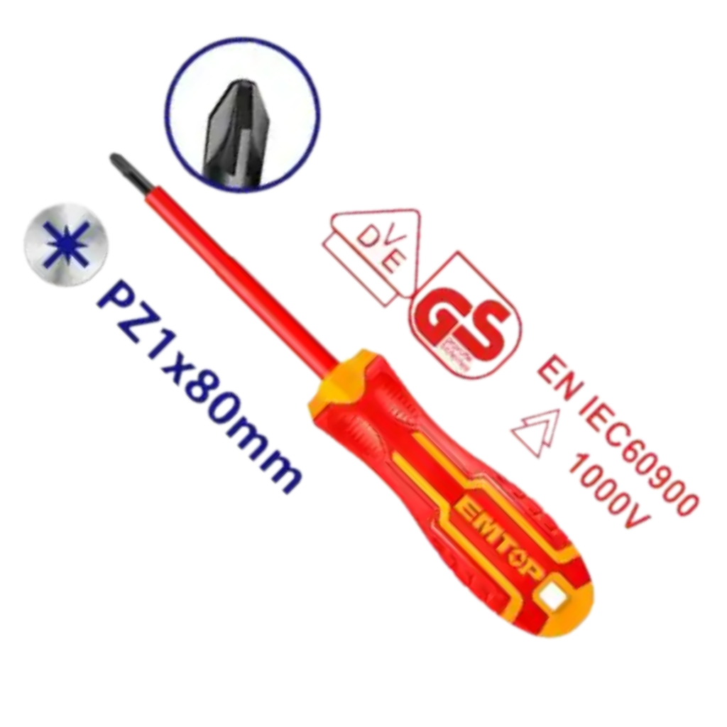 ESDRJPZ180 INSULATED SCREWDRIVER