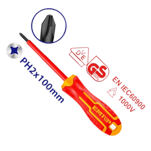 [005825] ESDRJPZ2100 INSULATED SCREWDRIVER