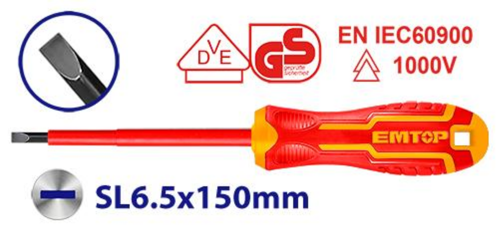 ESDRJ6150 INSULATED SCREWDRIVER