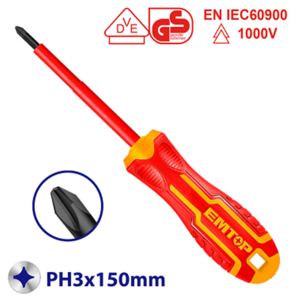ESDRJPH3150 INSULATED SCREWDRIVER