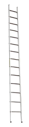 [005870] LADDER SINGLE ALUMINIUM 1X14 HD