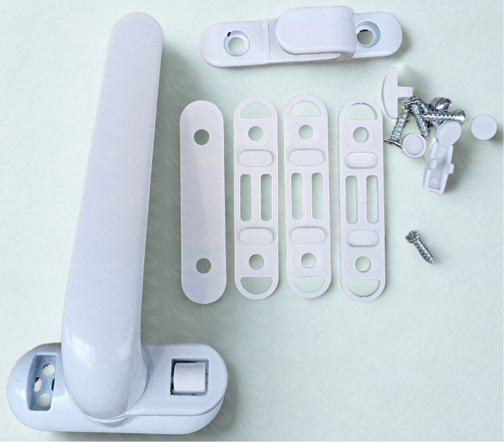 WHITE ALUMINIUM HANDLE L 9948