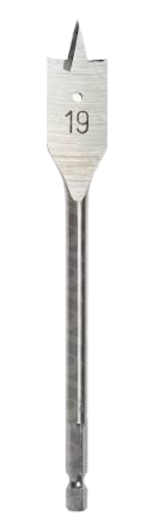 FLAT WOOD DRILL BIT 19MM