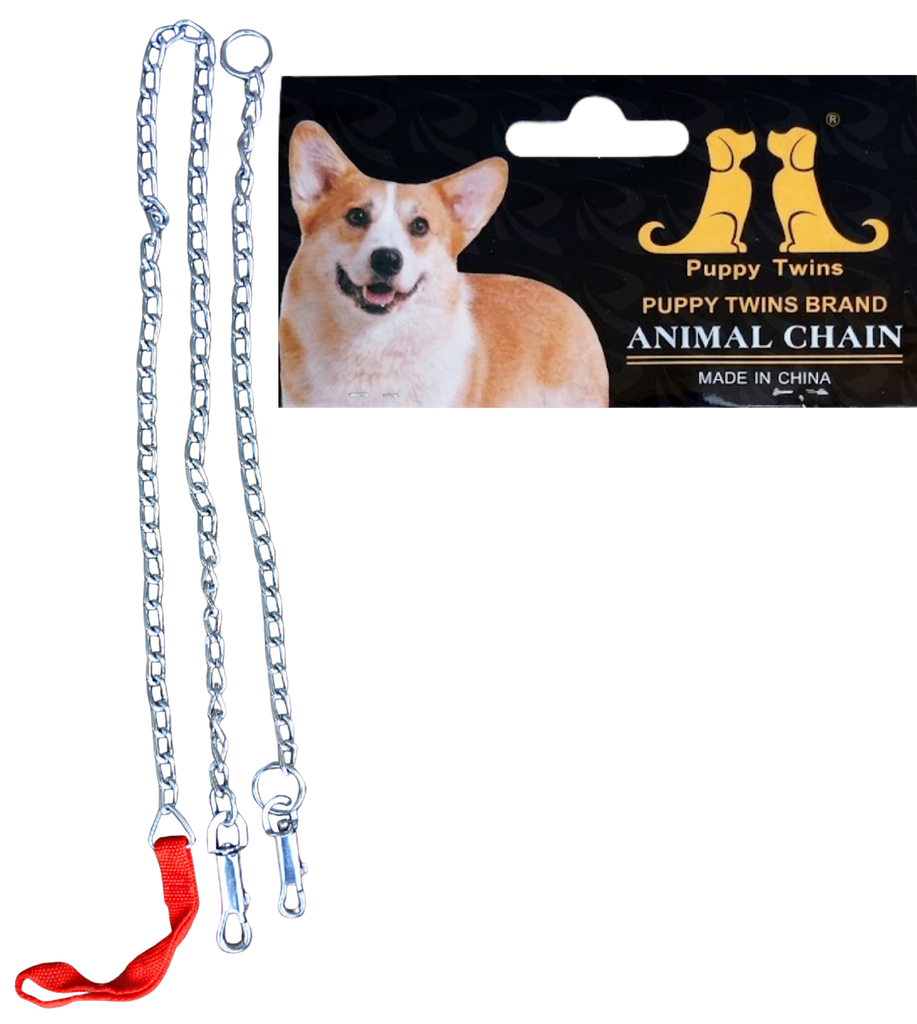 DOG CHAIN CHROME PLATED 5FT