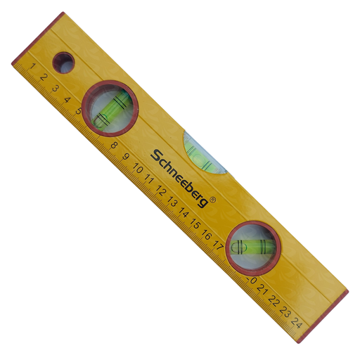 [000103] ALUMINIUM LEVEL YELLOW (10")