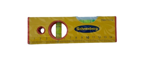 [000109] ALUMINIUM LEVEL YELLOW (6")