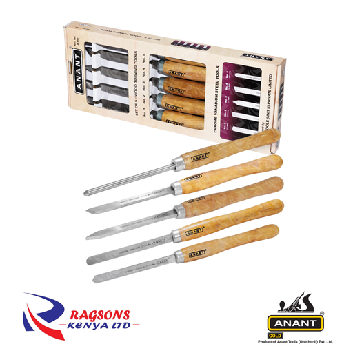 [003868] ANANT WOOD TURNING TOOLS SET