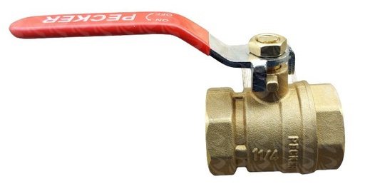 [000162] BALL COCK BRASS PECKER (1 1/4")