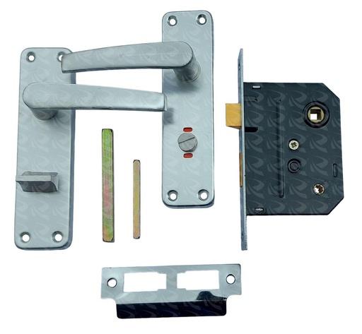 [000217] BATHROOM LOCK ALL 2295 WC (CHROME PLATED)