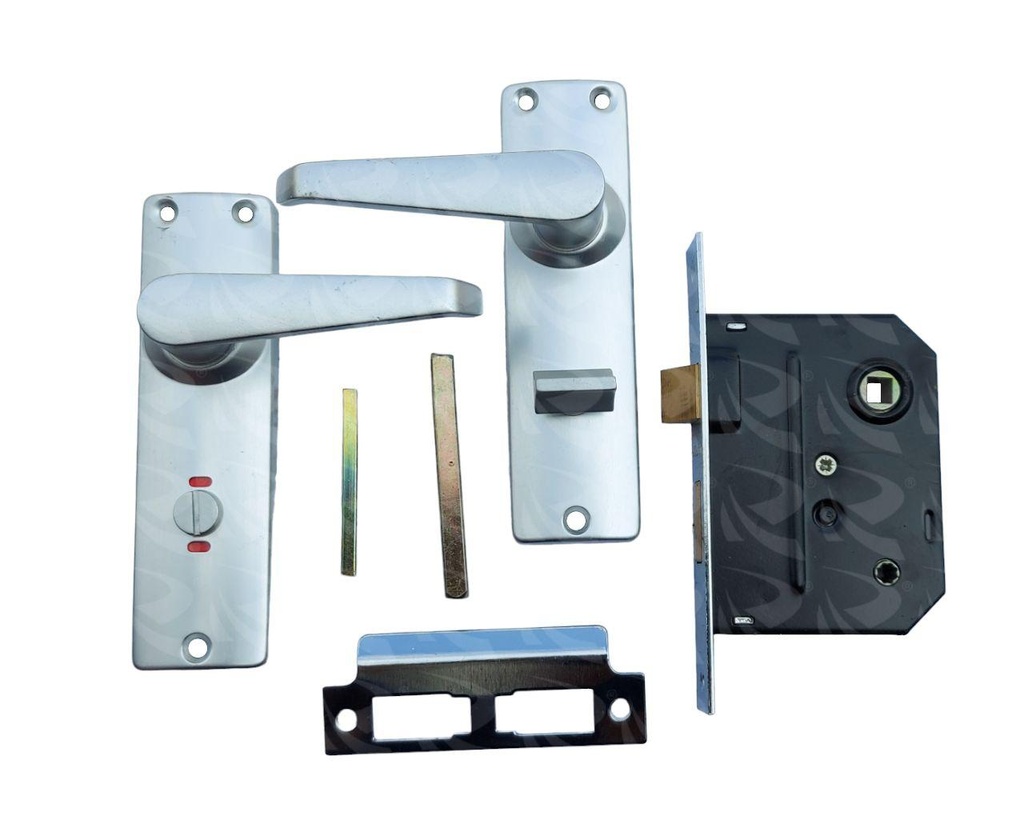 BATHROOM LOCK ALUMINIUM BLISTER 680WC