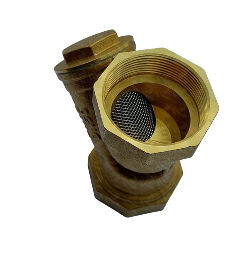 [003668] BRASS Y STRAINER METEX (2")