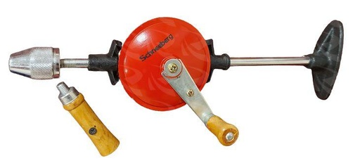 [000285] BREAST DRILL HEAVY DUTY RED  (1/2")