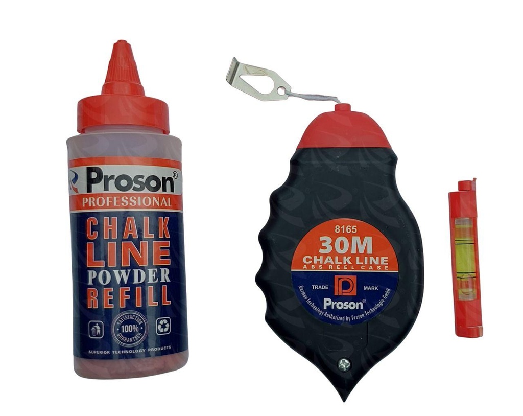 CHALK LINE SET 30M PROSON