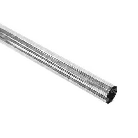 [000402] CHROME PIPE STAINLESS STEEL (1")