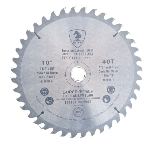 [000404] CIRCULAR SAW TCT WC (10X25.4X40T)