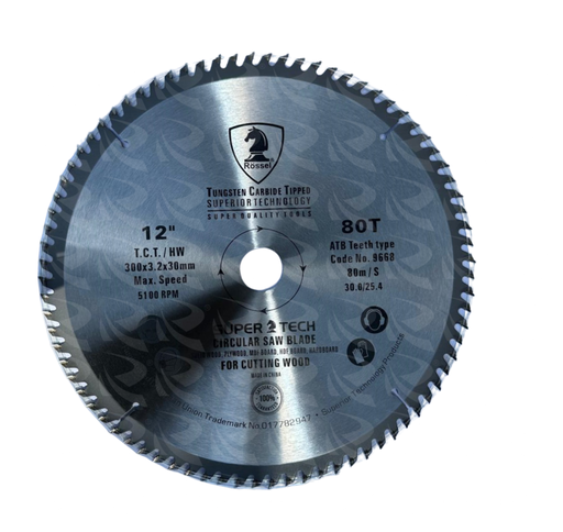 [000408] CIRCULAR SAW TCT WC (12X25.4X80T)