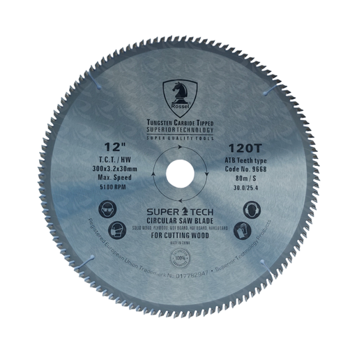 [000418] CIRCULAR SAW BLADE ATB  (12"X120T)