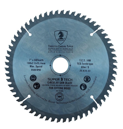 [000421] CIRCULAR SAW BLADE TCG (7"X60T)