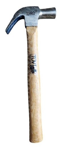 [000444] CLAW HAMMER WOODEN HANDLE (25MM)