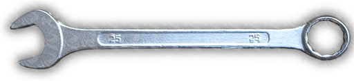 [000484] COMBINATION SPANNER (25MM)